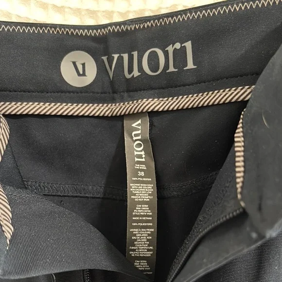 Vuori Blue Dress Pants Straight Leg - Picture 3 of 5